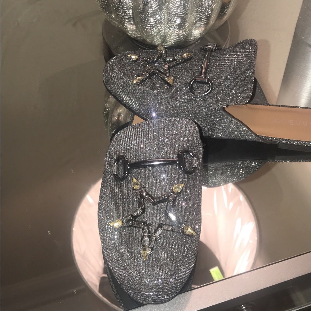 PEWTER LOAFERS/MULES (NEW IN BOX) ‼️NO OFFERS‼️ - Picture 6 of 8